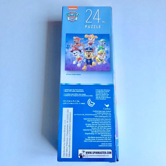 5/$15 NEW NICKELODEON PAW PATROL Puzzle 24 Piece Toy Puzzle UNISEX - Picture 4 of 16